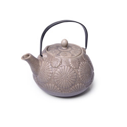 Ceramic teapot with...