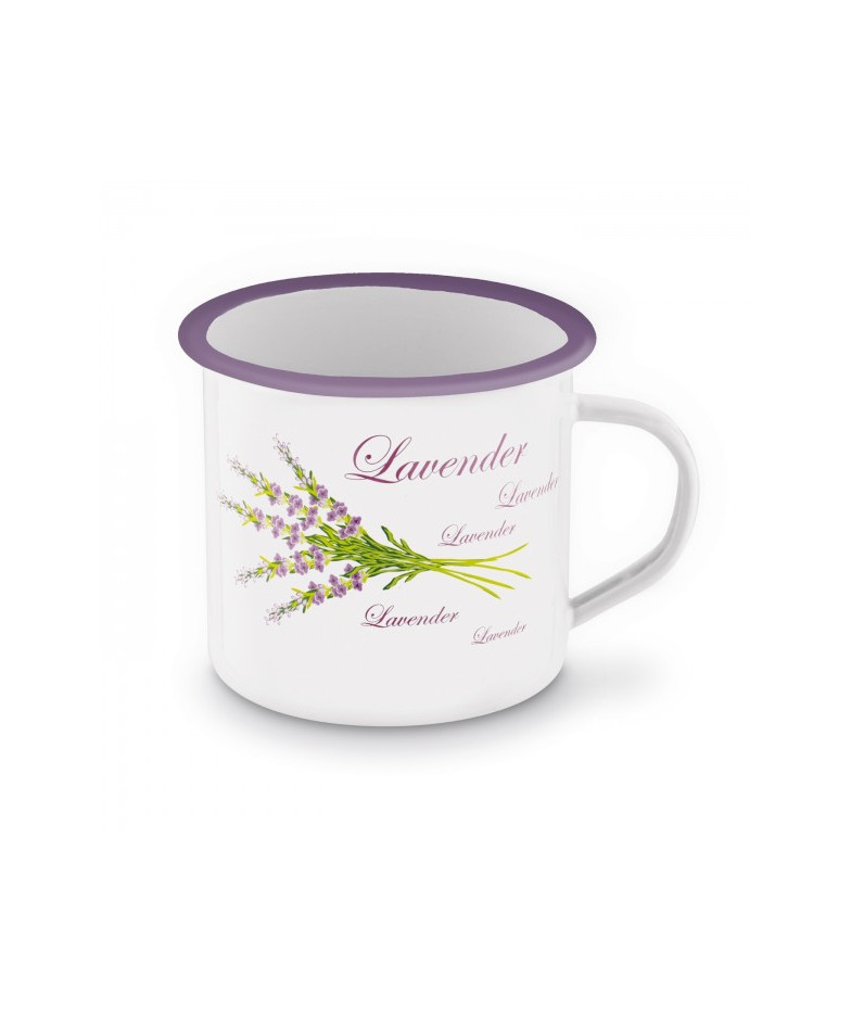 Puodukas emaljētsjēts 700ml 10cm LEVANDA