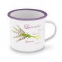 Krūze emal. 700ml 10cm LEVANDA