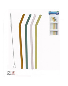 Šiaudeliai stikl. 21cm 4vnt...