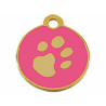 Identification plate Imarc Circle Pink Golden,,,