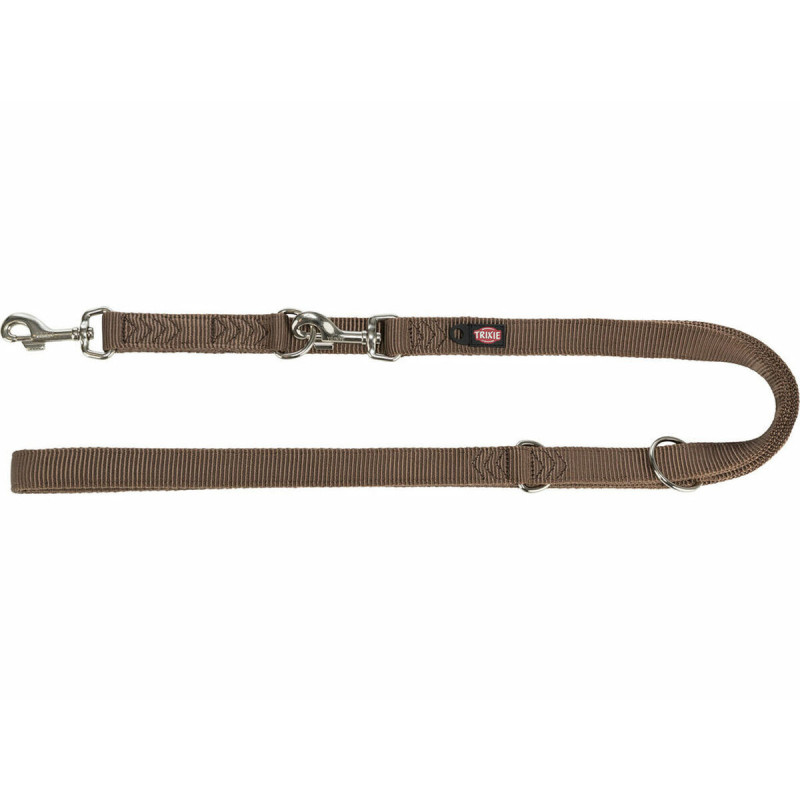 Adjustable dog leash Trixie Premium Hazelnut L/XL,,,