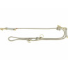 Adjustable dog leash Trixie Soft Rope Grey Light grey S S/XL,,,