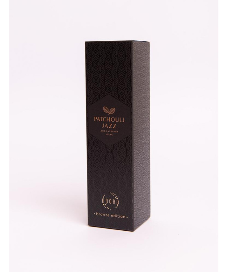 ODORO BRONZE IZSMIDZINĀMS AROMATIZATORS TELPĀM PATCHOULI JAZZ, 100ml, Odoro
