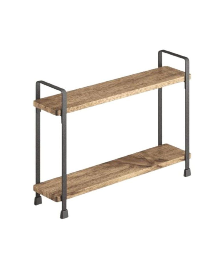 YORK LAVA PLAUKTS 34x8x23CM, 2-STĀVU, MELNS/KOKS, NER.TĒR./AKĀCIJA, TOUCH THERM PĀRKL., Metaltex