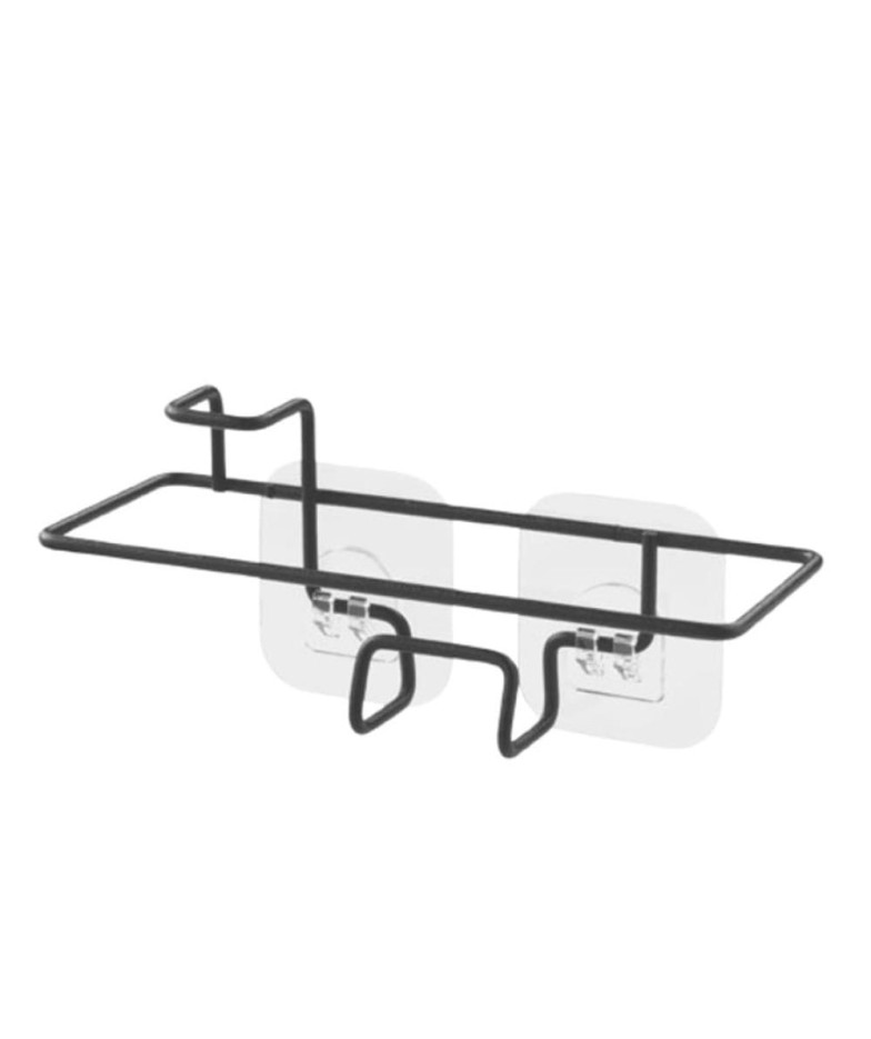 LAVA TRAUKU MAZGĀŠANAS PIEDERUMU TURĒTĀJS 20x7.5x3CM, MELNS, NER.TĒR., TOUCH THERM PĀRKL., Metaltex