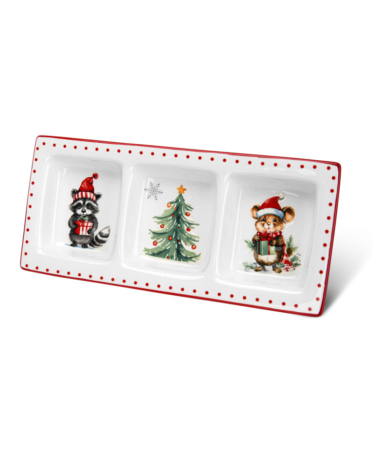 Divided plate 32х14.3 cm