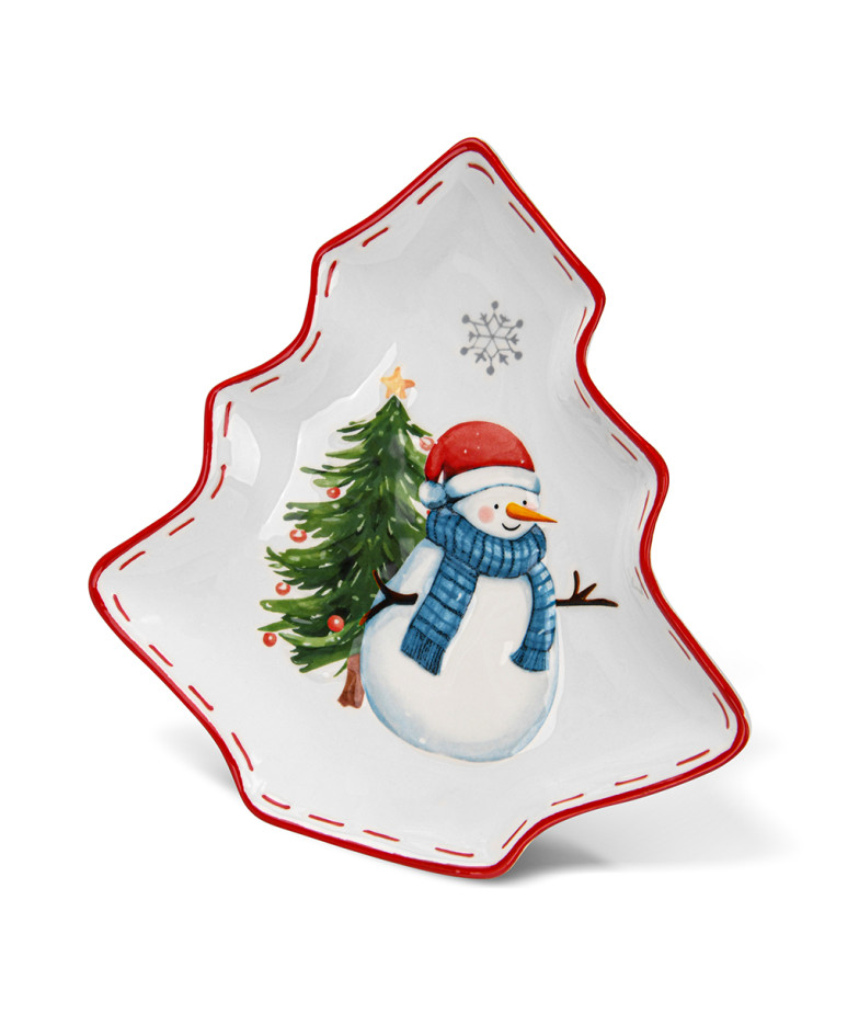 Large tree shape plate 25x24.7 cm, art. 0371