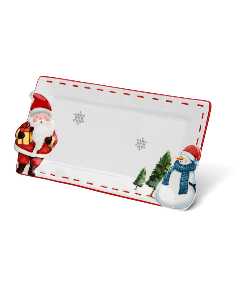 Rectangular plate 26x13.6 cm (dolomite)