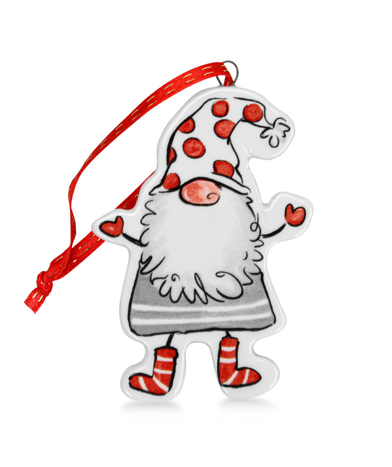 Christmas tree decoration 5х8 cm, art. 0412