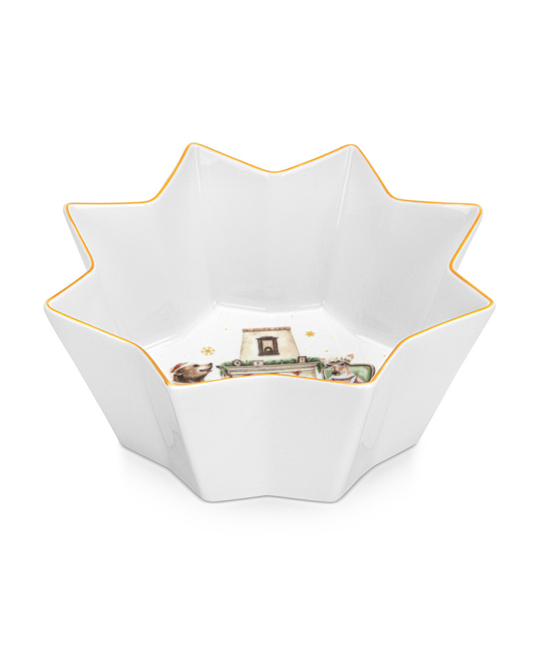 Bowl MIRACLE 20 cm polygonal (new bone china), art. 16020