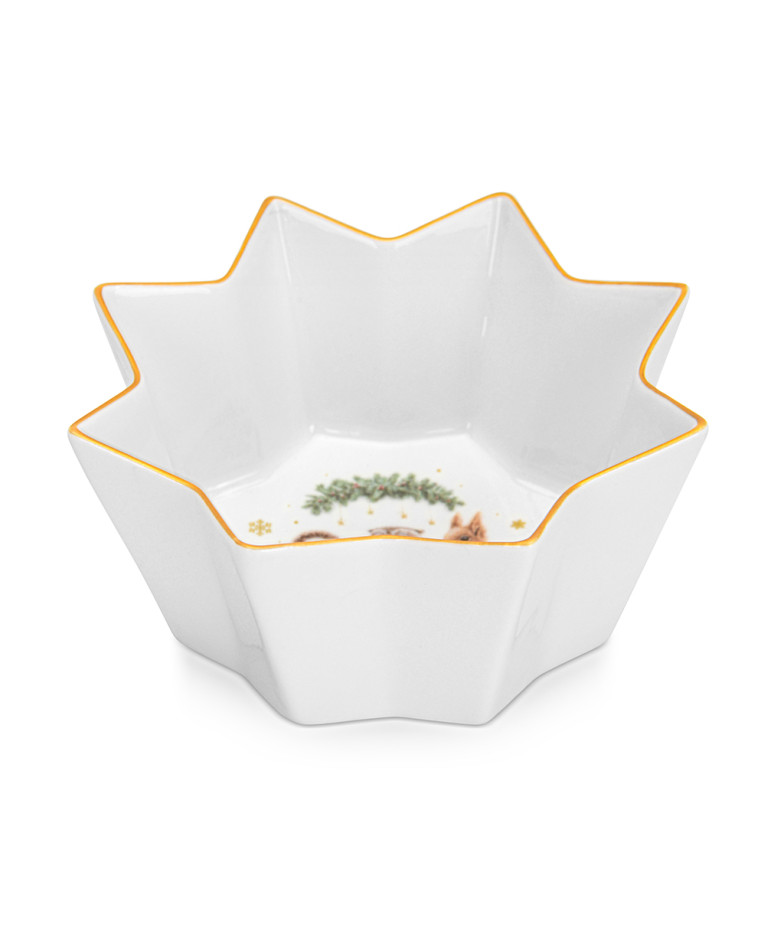 Bowl MIRACLE 14 cm polygonal (new bone china), art. 16021