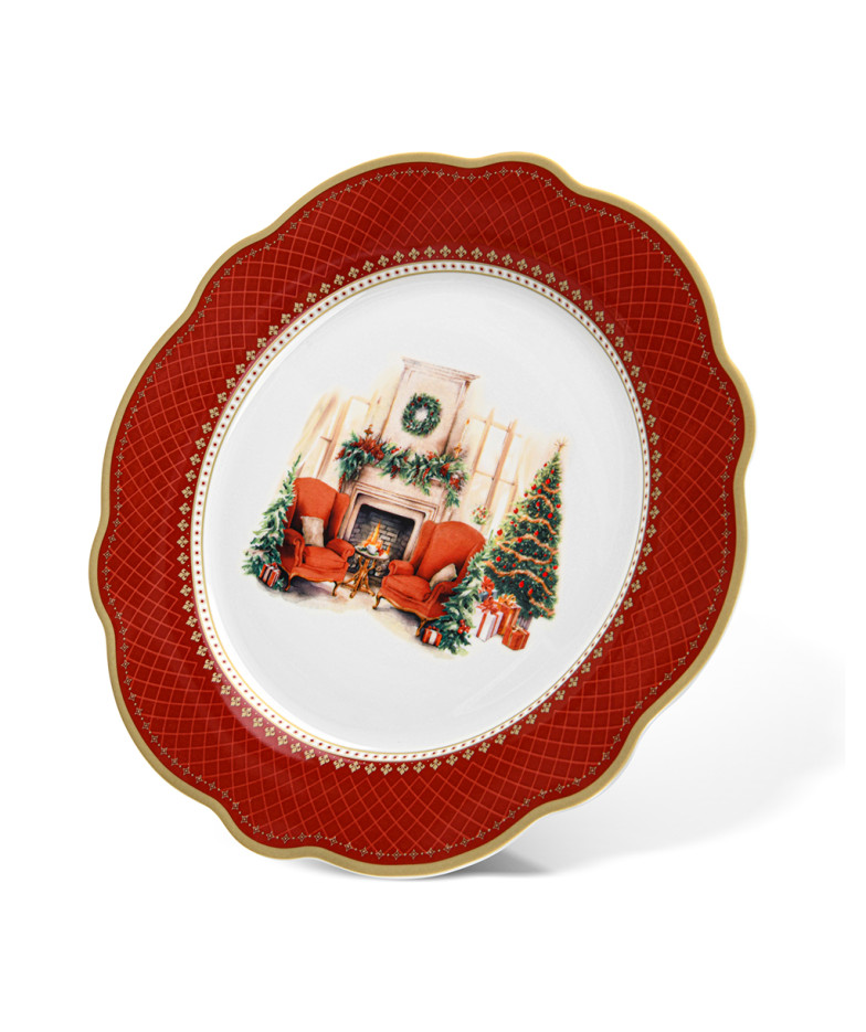 Šķīvis CHRISTMAS EVE 27 cm (porcelāns), art.16026