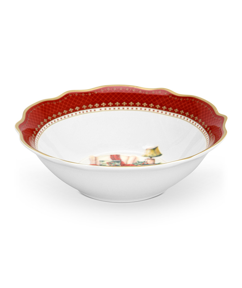 Salātu bļoda Christmas Eve 15,5x5 cm (porcelāns)