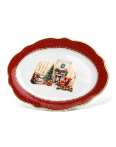 Oval plate CHRISTMAS EVE...