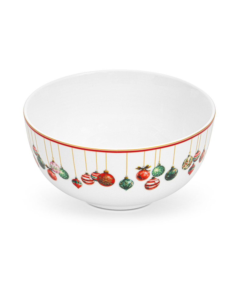 Bowl CHRISTMAS BALLS 14 cm (new bone china)