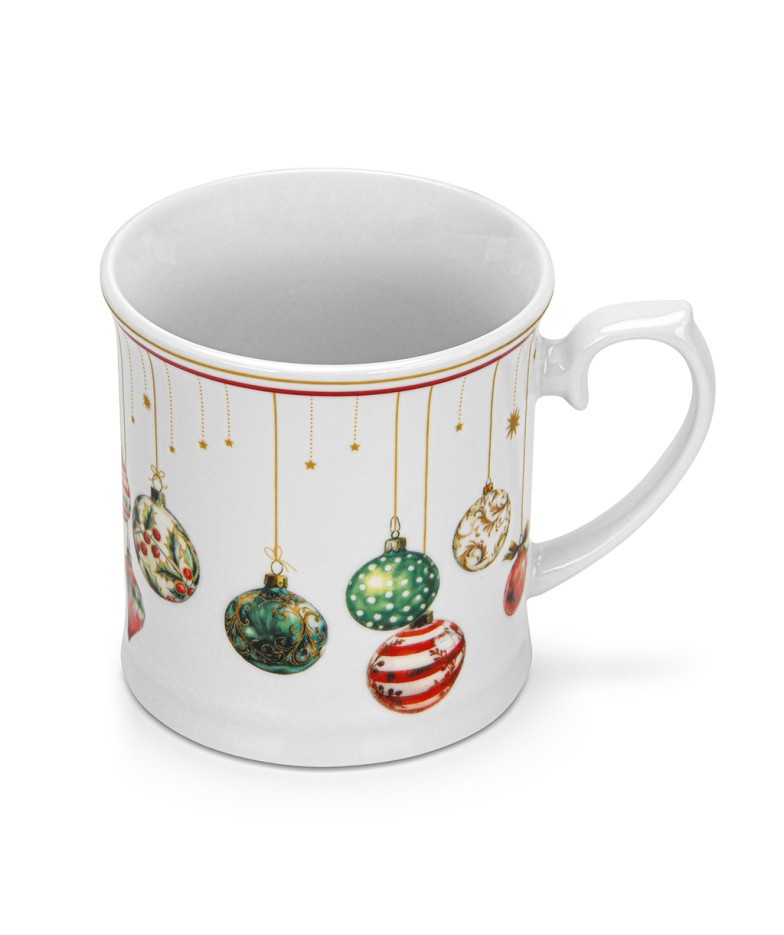 Кружка CHRISTMAS BALLS 450 мл (фарфор)