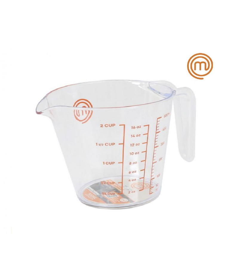 Indas matavimui plast. 500ml MasterChef