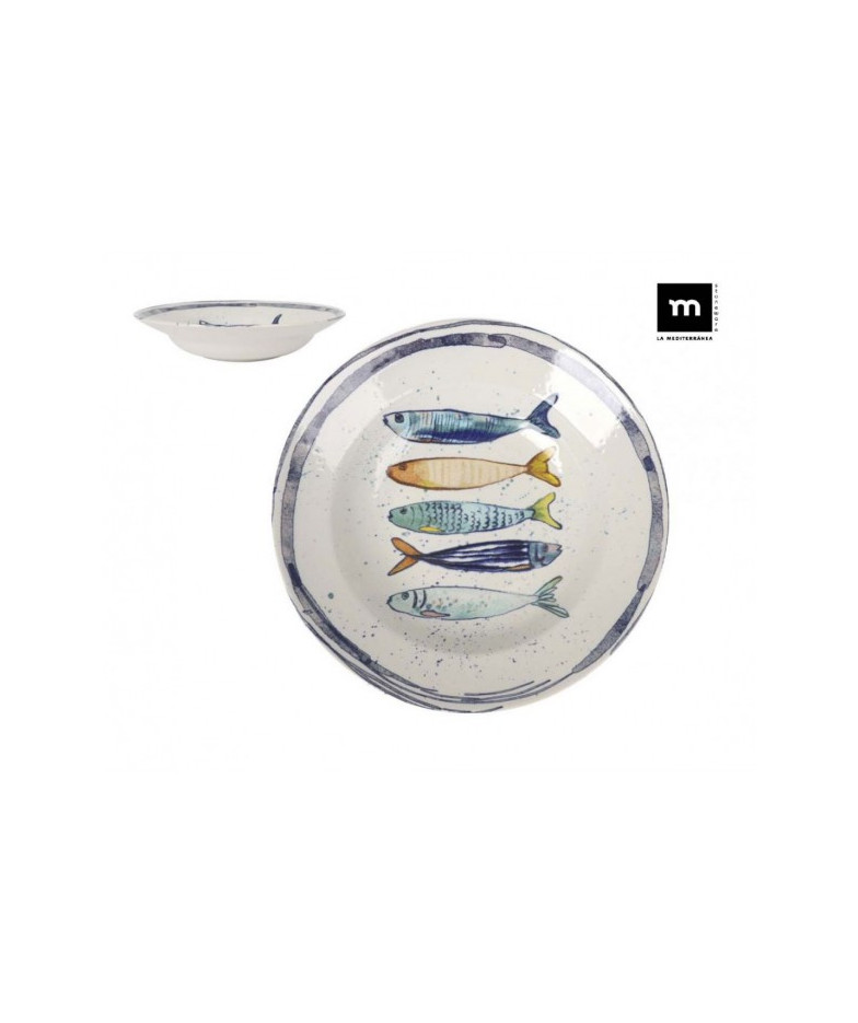 Šķīvis 29cm dziļš PEIXE