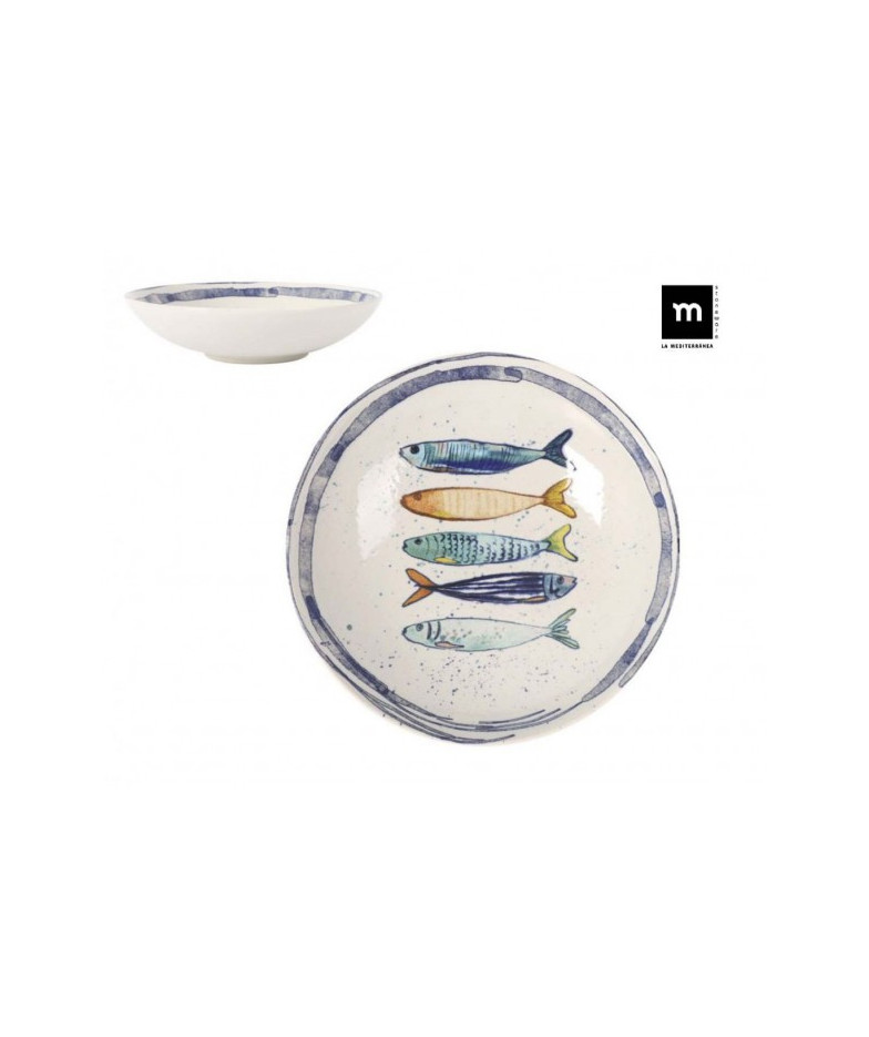 Šķīvis 21cm gili PEIXE