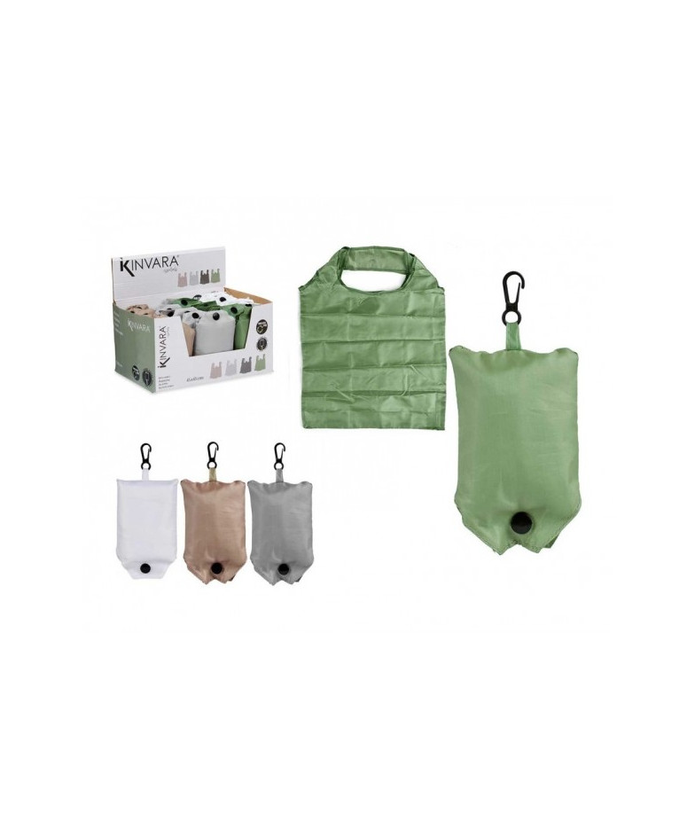 Krepšelis poliest. pirkiniams 40*45cm sulankstomas