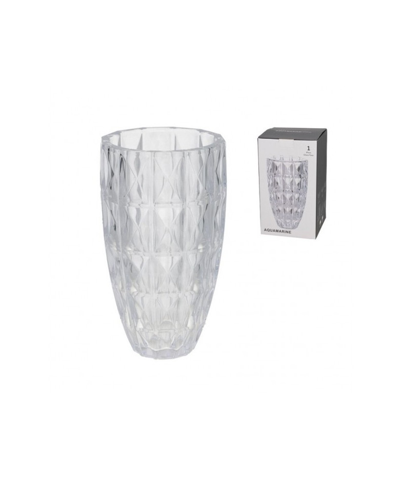 Vaza stikl. 27*14.5cm AQMARINE