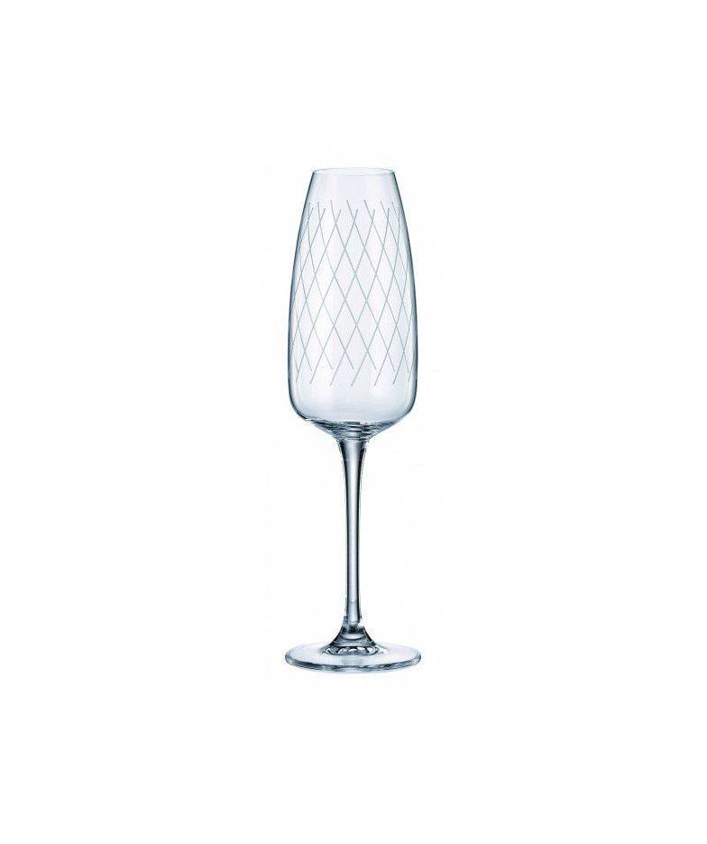 Taurės šampanui 290ml 4vnt ANSER DECOR