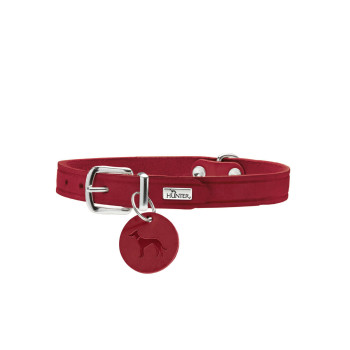 Suņa kaklasiksna Hunter Aalborg Sarkans L 45-55 cm,,,