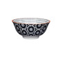 KITCHENCRAFT BLACK SWIRL A BOWL 15.7CM, KERAMIKA, Kitchen Craft