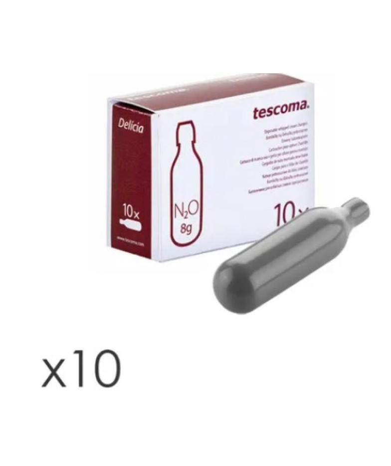 DELICIA PĀRTIKAS GĀZES KĀRTRIDŽI 10ШТ. ., Tescoma