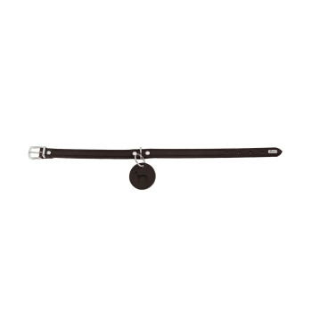 Suņa kaklasiksna Hunter Aalborg Šokolāde L 45-55 cm,,,
