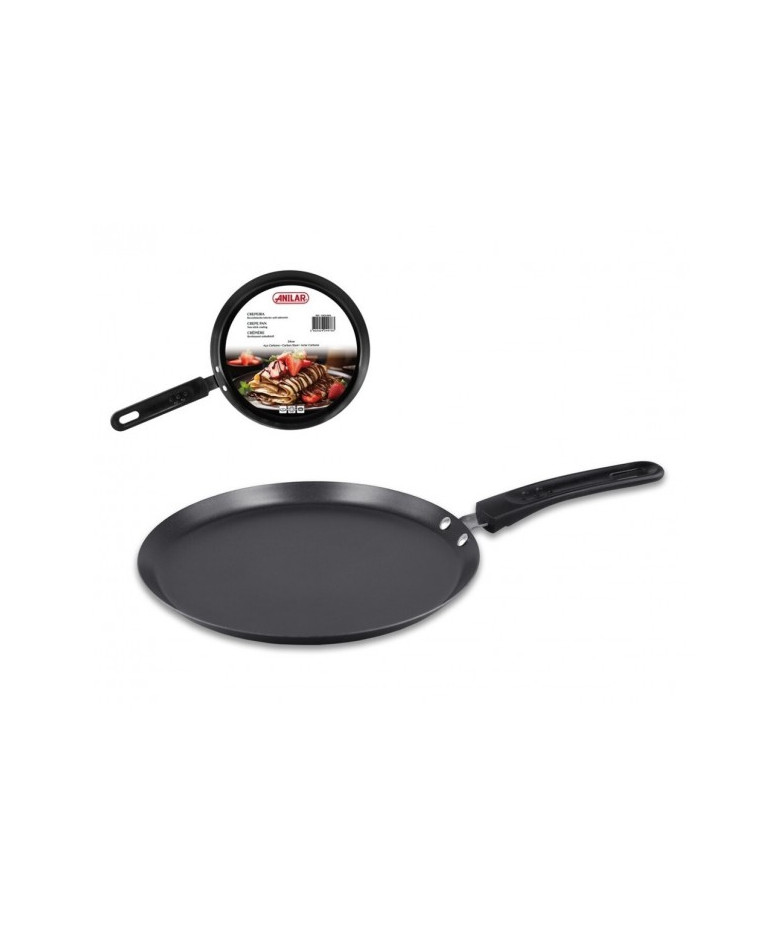 Keptuvė 24cm 2mm blynams 118CK-0624