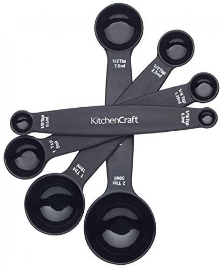 KITCHENCRAFT MAGNĒTISKO MĒRKAUSU KOMPLEKTS 8GAB, 1/16 T.K. - 2 Ē.K., PLASTMASA, Kitchen Craft