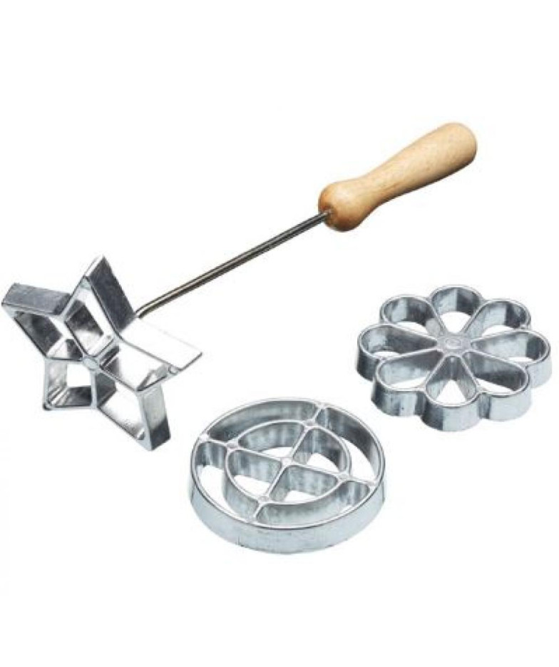 KITCHENCRAFT FORMA ROSETTE CEPUMU GATAVOŠANAI, 3 GALVIŅAS,  AR PEN URI, N/T, Kitchen Craft