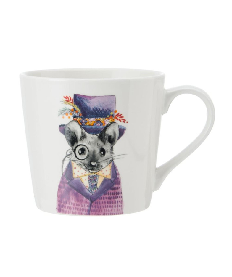 MIKASA TIPPERLEYHILL KRŪZE 380ML, PELE, PORCELĀNS, Mikasa