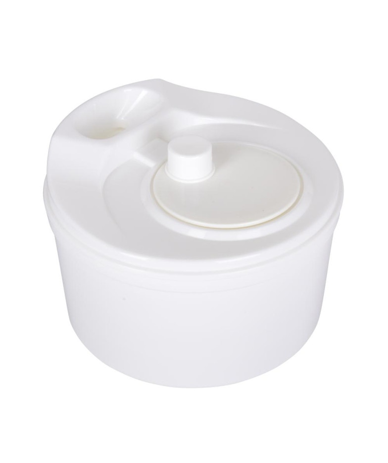 KITCHENCRAFT FOR SALAD  DRYER  22.5X22.5X15.7CM, WHITE , PLASTMASA, Kitchen Craft