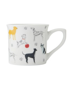 MIKASA DOG FLUTED MUG...
