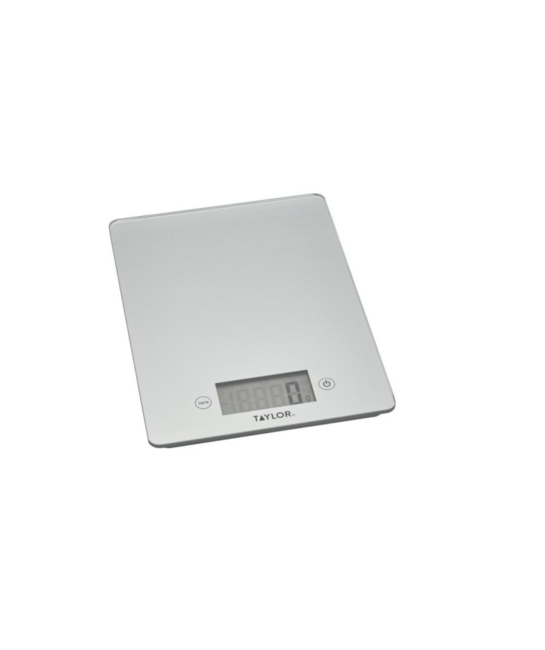TAYLOR DIGITĀLIE SVARI 5KG, SUDRABA KR., STIKLS, Taylor