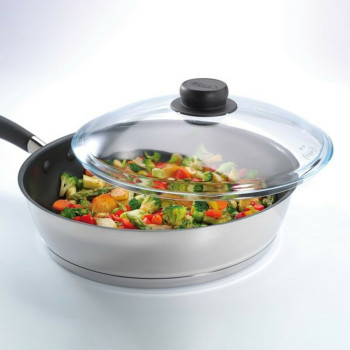 Pannas vāks Pyrex All For One Caurspīdīgs Stikls,20 cm