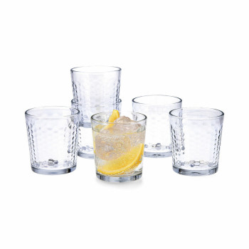 Klaaside komplekt Quid Gala Läbipaistev Klaas 260 ml 6 Tükid, osad