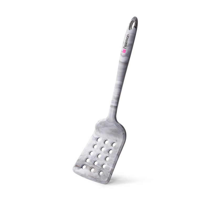 Slotted spatula MAURIS MARBLE 33.5 cm (nylon + silicone)