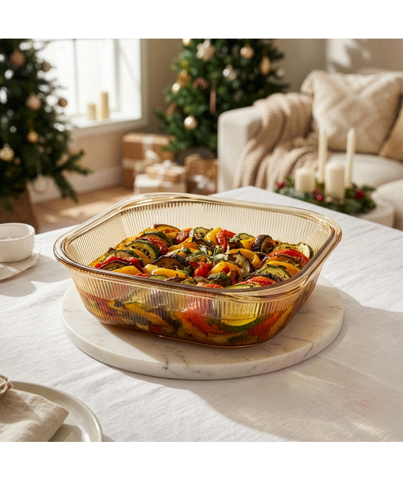 Kvadrātveida cepšanas forma 25,3 x 6,8 cm