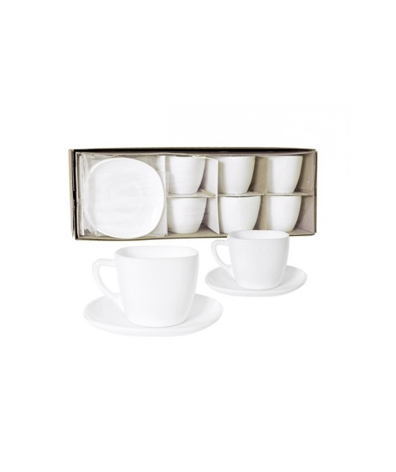 Krūze grūd.stikla. 210ml s/l 6gab.rink. Opal