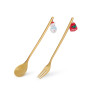 Dessert cutlery set (2 pcs) Christmas, art. 3067