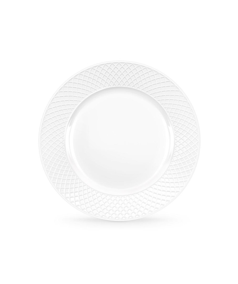 NEW DIAMOND JULIA DESERTA ŠĶĪVIS 20CM, BALTS, PORCELĀNS, Wilmax