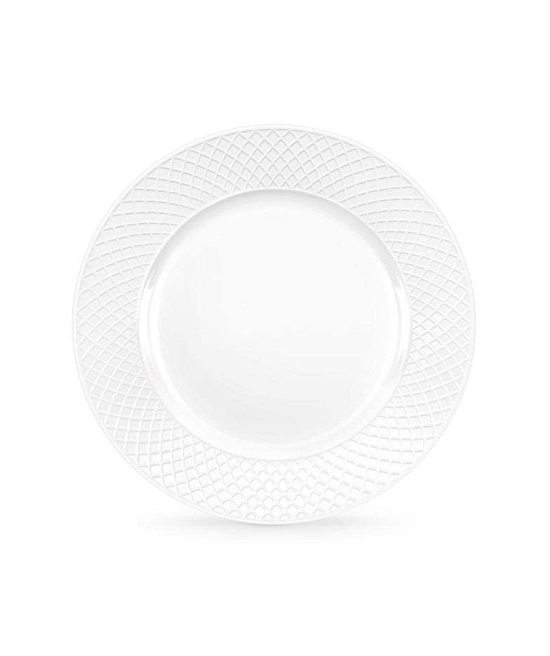 NEW DIAMOND JULIA PUSDIENU ŠĶĪVIS 25.5CM, BALTS, PORCELĀNS, Wilmax