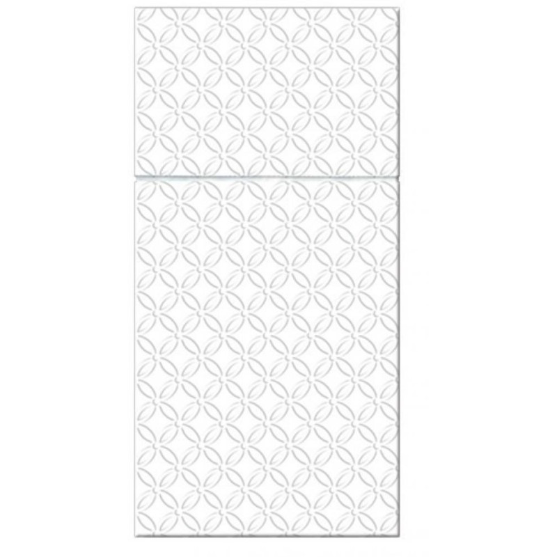DINING ROOMS NAPKINS  40X40CM INSPIRATION MODERN WHITE, Paw Decor Collection