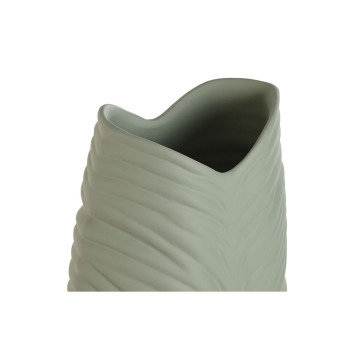 Vaas Home ESPRIT Roheline Keraamika Troopiline Taime leht 21 x 10 x 50 cm,,,