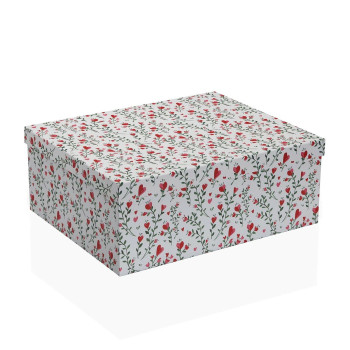 Saliekamo Organizējošo Kastu Komplekts Versa Sirdis Kartons 15 Daudzums 35 x 16,5 x 43 cm,,,