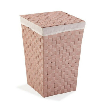 Laundry Basket Textile (33 x 52 x 33 cm),,,Grey,
